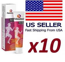 Flekosteel Body Balm 10 PACKAGES 50ml 1.7fl oz Original