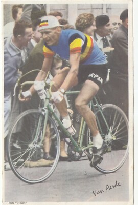 CYCLISME carte cycliste MONIQUE VAN DE REE équipe CYCLELIVE PLUS