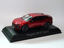 Peugeot 408 GT Hybrid 2023 Red Elixir 1/43 Norev 474811