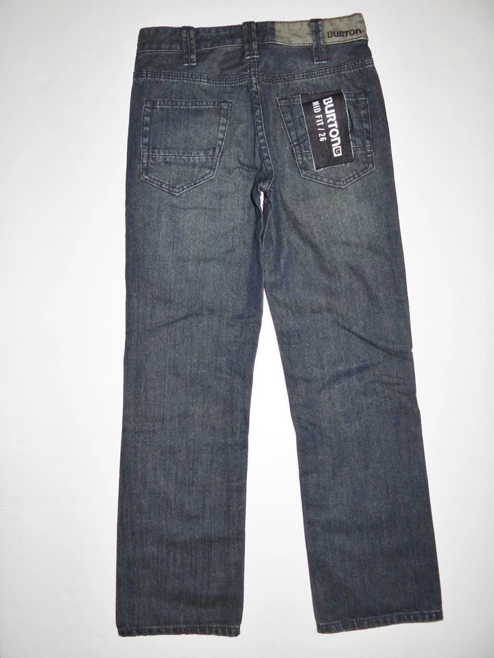 Burton 男孩青少年中码牛仔裤牛仔裤 26 码 $57 — 第 2/3 张图片