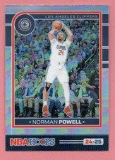 Norman Powell Los Angeles Clippers 2024-2025 Hoops Opti-Chrome Silver Prizms