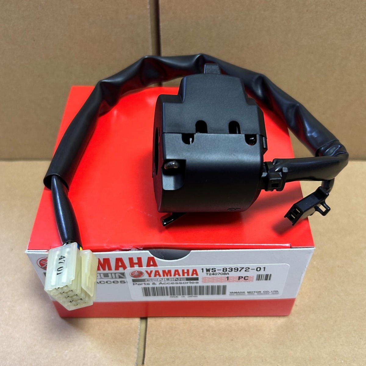 NEW】Yamaha Genuine 2014-2020 MT-07 SWITCH, HANDLE 4 1WS NEW】Yamaha Genuine 2014-2020 MT-07 SWITCH, HANDLE 4 1WS