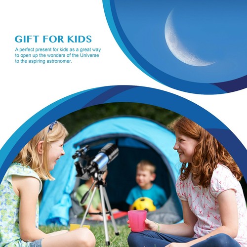 15-150X Telescope Moon Watching Monocular with Tripod Phone Adapter Kids Gift - Picture 8 of 11