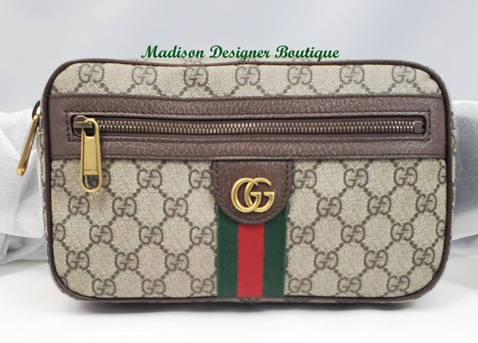 Sac ceinture Gucci Soft GG Supreme Ophidia neuf