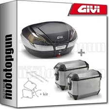 GIVI TRUNK V56NNT + SUITCASES ALASKA ALA36A HONDA NC 750 S 2016 16 2017 17