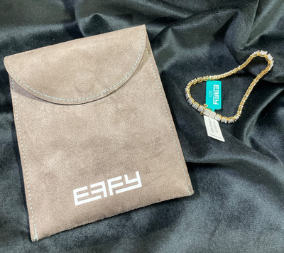 EFFY 925 1/4CTTWHI-I3 BR 14KGOS Diamond Bracelet New with Tags