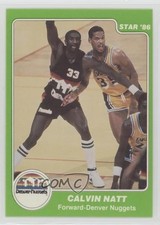 1985-86 Star Calvin Natt #55 0c6