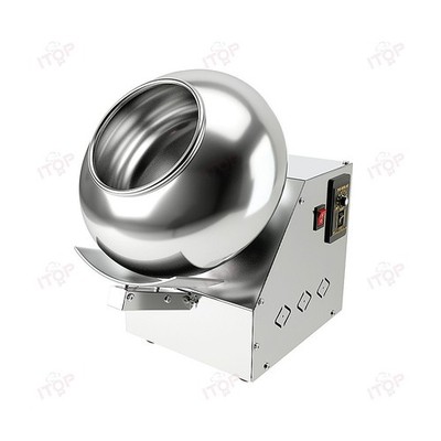 Commercial Chocolate & Sugar Coating Machine, 30cm Automatic Polisher for Candy