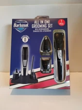 BL Barbasol All-In-One Grooming Set 7 Piece Battery Powered