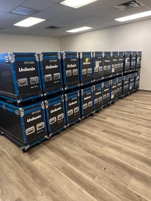 100 Unilumin Unano 1.8 LED Video Wall Panels & Virtual Production Package