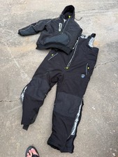 RefrigiWear Extreme Softshell Suit 8480R Jacket & 0795R Bib Overalls Black XL