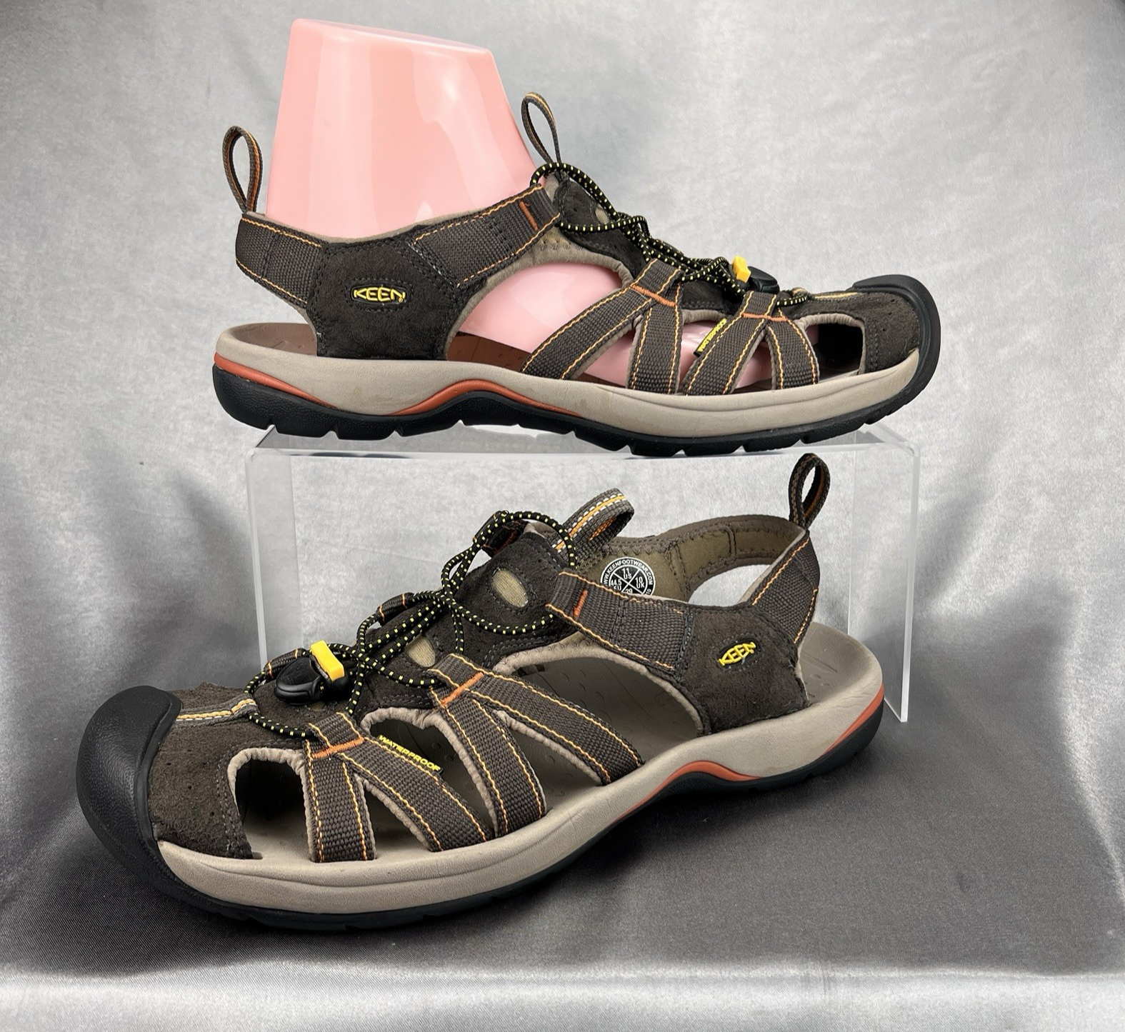 Sandali KEEN Drift Creek H2 uomo 11 punta chiusa sport acquatici marroni estivi escursionismo