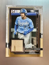 Adalberto Mondesi 2021 Topps Museum Meaningful Material Bat Relic #’d /50 Royals