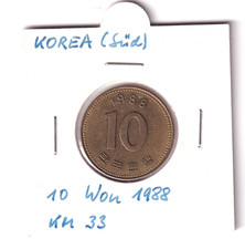 Korea Południowa - 10 Won 1988