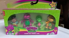 Barney Hey Friends Pack Fisher Price Barney's World Figures Toy