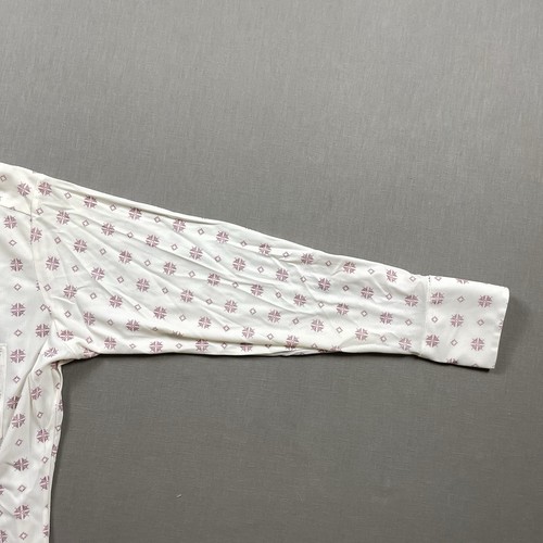 VTG 70s Sears Shirt Mens Medium 15 Point Collar Geometric Print Perma Prest EUC - Picture 5 of 13