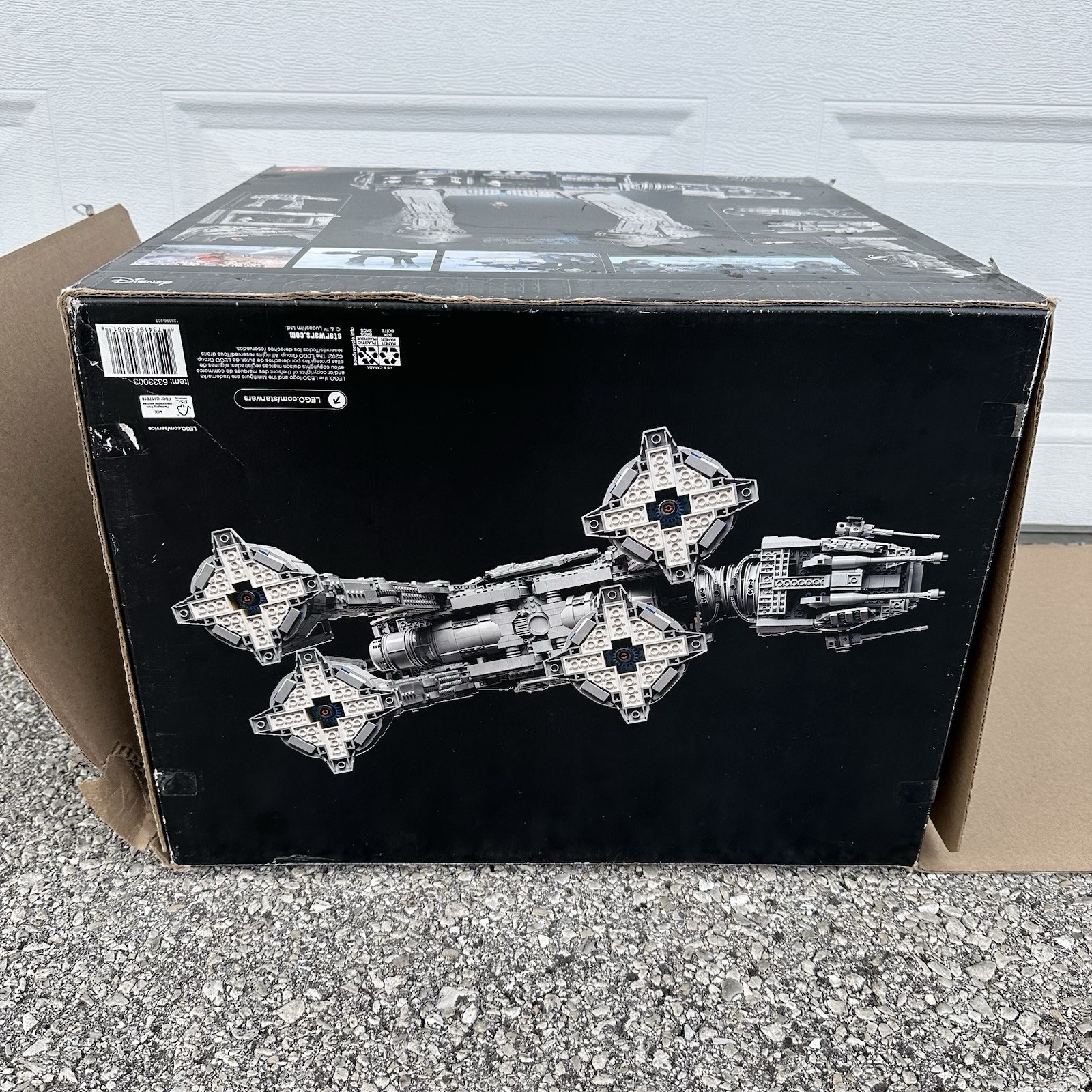 *BOX ONLY* Lego Star Wars AT-AT (75313) Ultimate Collector Series AUTHENTIC BOX 6