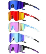 5PACK Polarized Kids sunglasses Youth Softball Cycling Sports Sun Glasses Boy...