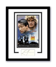 Point Break Keanu Reeves Autographed Signed 11x14 Framed Photo ACOA