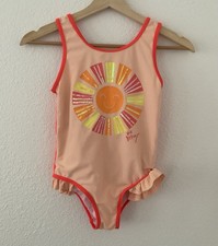 Betsy Johnson Girls Ruffle Swimwear