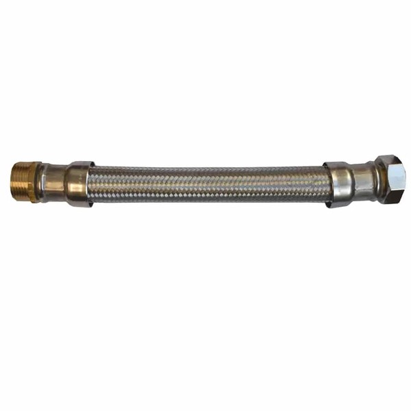 Panzerschlauch DN25 Edelstahl 800 Mm, Dvgw-Zertifiziert-image