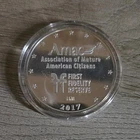 First Fidelity Reserve 2017 1 oz .999 Fine Silver Round Standing With Veterans