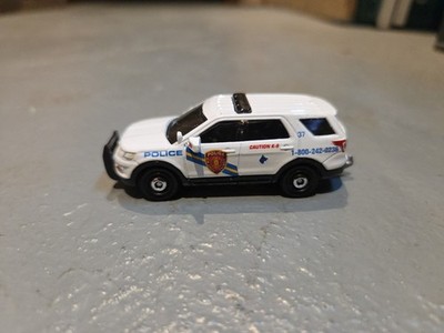 Custom Matchbox Ford Interceptor Utility New Jersey Transit Police Car