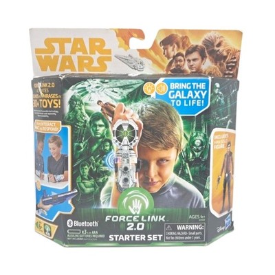 STAR WARS Force Link 2.0 Starter Set Includes Han Solo Figure & Talking Bracelet