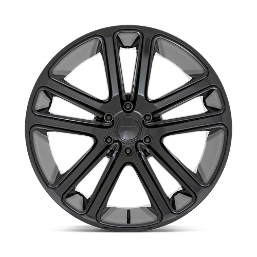 Rueda negra brillante 22x9,5 DUB S256 Flex 6x5,5 (25 mm) Foto 3 de 4