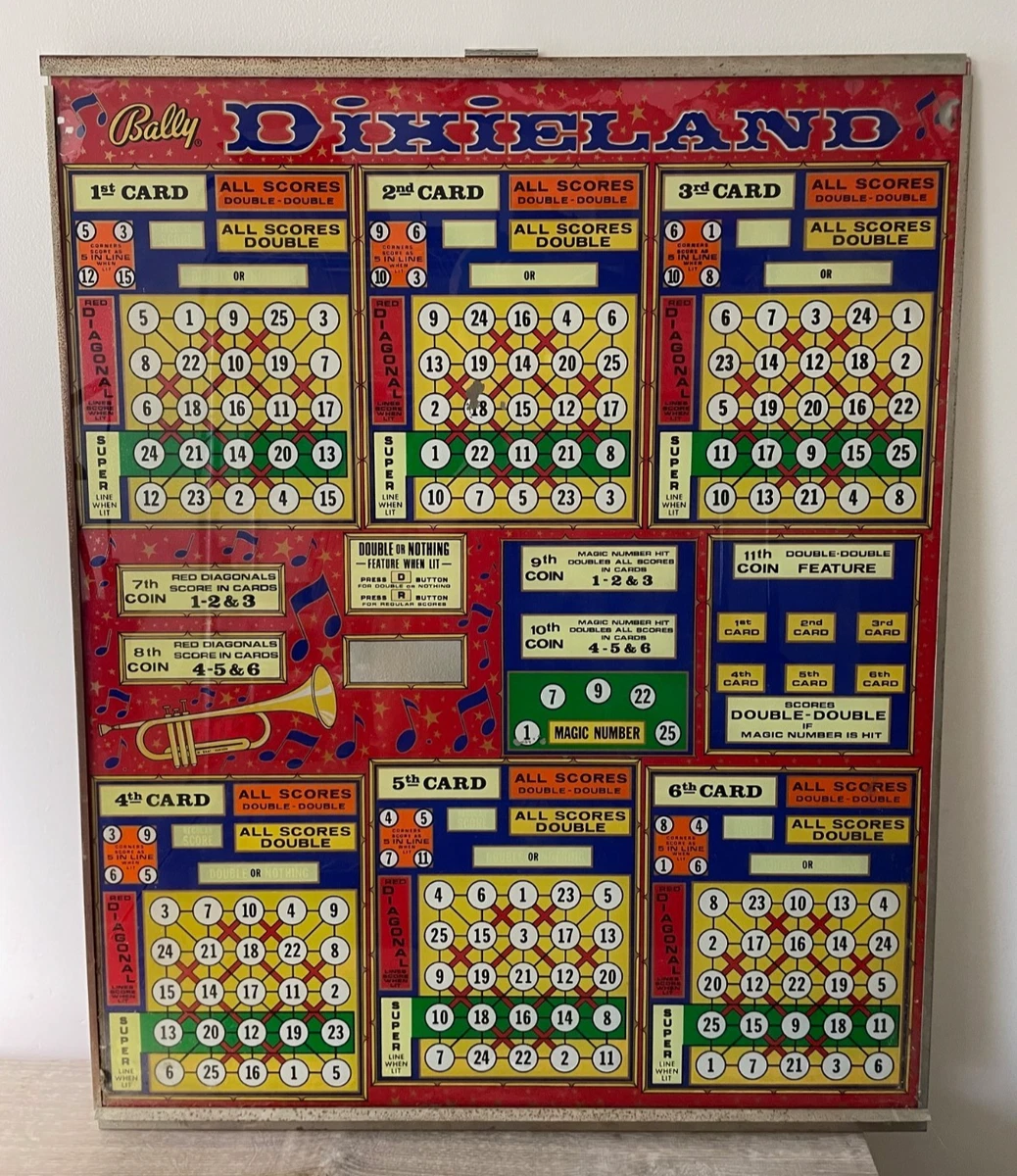 Bally Glass Indiana Collectible Pinball Replacement Parts for sale