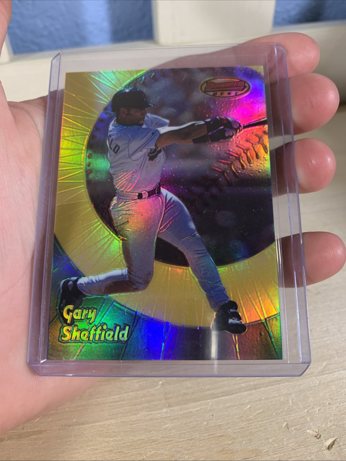1998 Bowman's Best - Gary Sheffield #19 Refractor /400