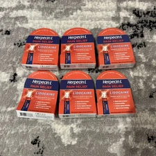 Herpecin-L Pain Relief Treatment for Cold Sores & Fever Blisters, 09/26 6 Pack