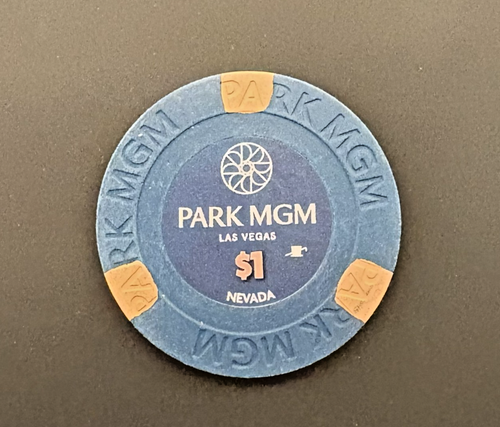 $1 casino chip Park MGM Casino in Las Vegas - great condition $1 Las Vegas chip! - Picture 2 of 2