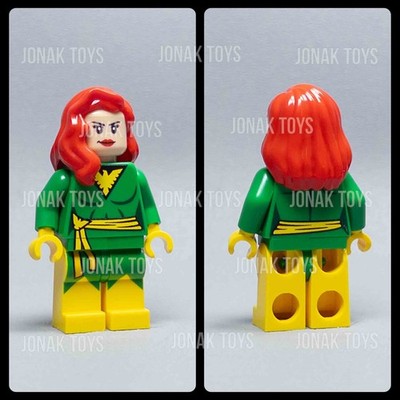 LEGO Marvel X-Men Jean Grey Phoenix Custom Minifigure (sh0044) Comic-Con 2012
