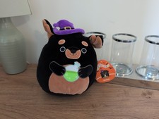 Squishmallow Halloween Dog Mateo 8 Inch Plush Soft Toy BNWT
