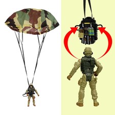 Parachute Toy Military Soldier Action Figure Toy Hand Throwing Kids Game Gifts