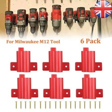 Tool Holder Mount Tool 6pcs/set Accessories For Milwaukee M12 Tool With Screw