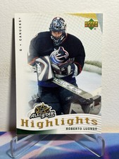 2007-08 Upper Deck Series 1 Hockey ROBERTO LUONGO #AS-4 ALL-STAR HIGHLIGHTS