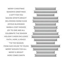 Spellbinders BetterPress MERRY & BRIGHT Press...
