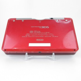【Good】Nintendo 3DS Flare Red Console ONLY Japanese Edition #DEN1019/08