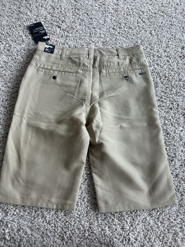 New Hurley Nike Dri-FIT Boys Size 16 Khaki Lightweight Board Shorts Stretch NWT - Picture 4 of 6