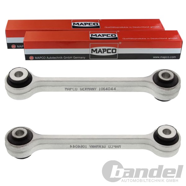 2X Mapco Koppelstangen Vorne Beidseitig Passend FüR Audi A4 A5 A6 A7 A8-image