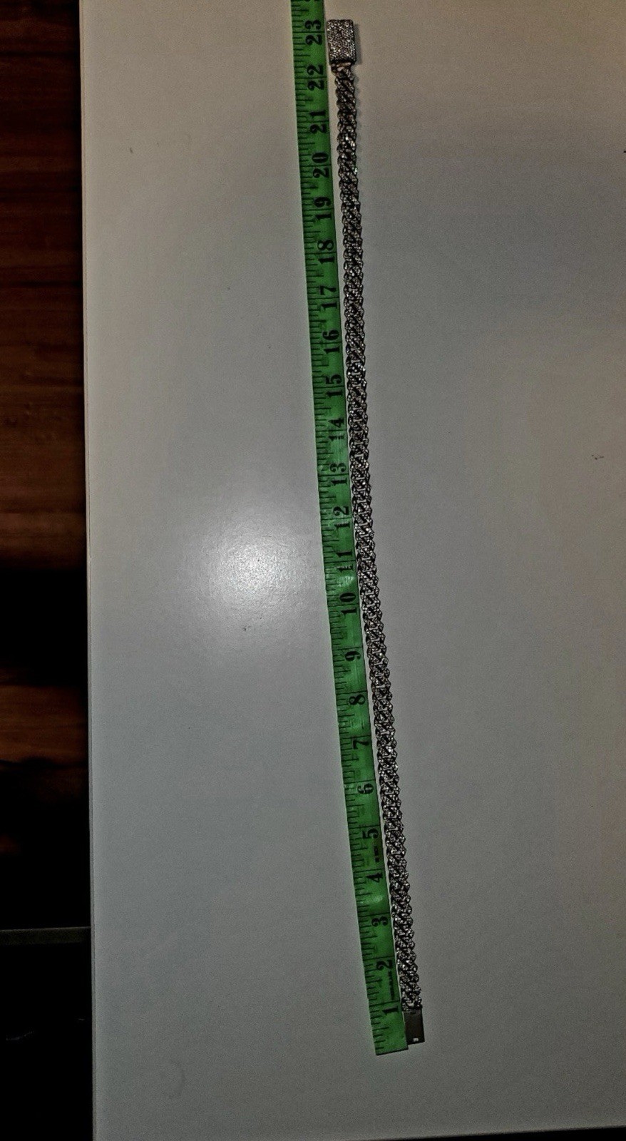 authentic silver chain plus two personalized lett… - image 6