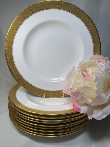 (10) Royal Crown Derby 'St. George' 10.5 Inch DINNER PLATES - Picture 5 of 15