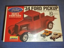LINDBERG® 1/25 '34 FORD PICKUP 3 WAYS No.72155 Edt. ©1992 Sealed Box.