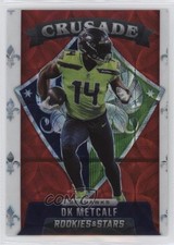 2021 Panini Rookies & Stars Crusade Red Scope Prizm DK Metcalf #CR-9 0x0k