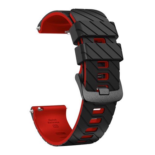 Silicone Replacement Bracelet Smartwatch Sports Strap Wrist Band 22mm Universal - Picture 41 of 60