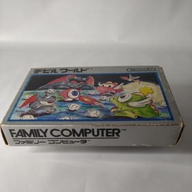 Devil World W/box Instruction FC Cartridge Nintendo Famicom Tested