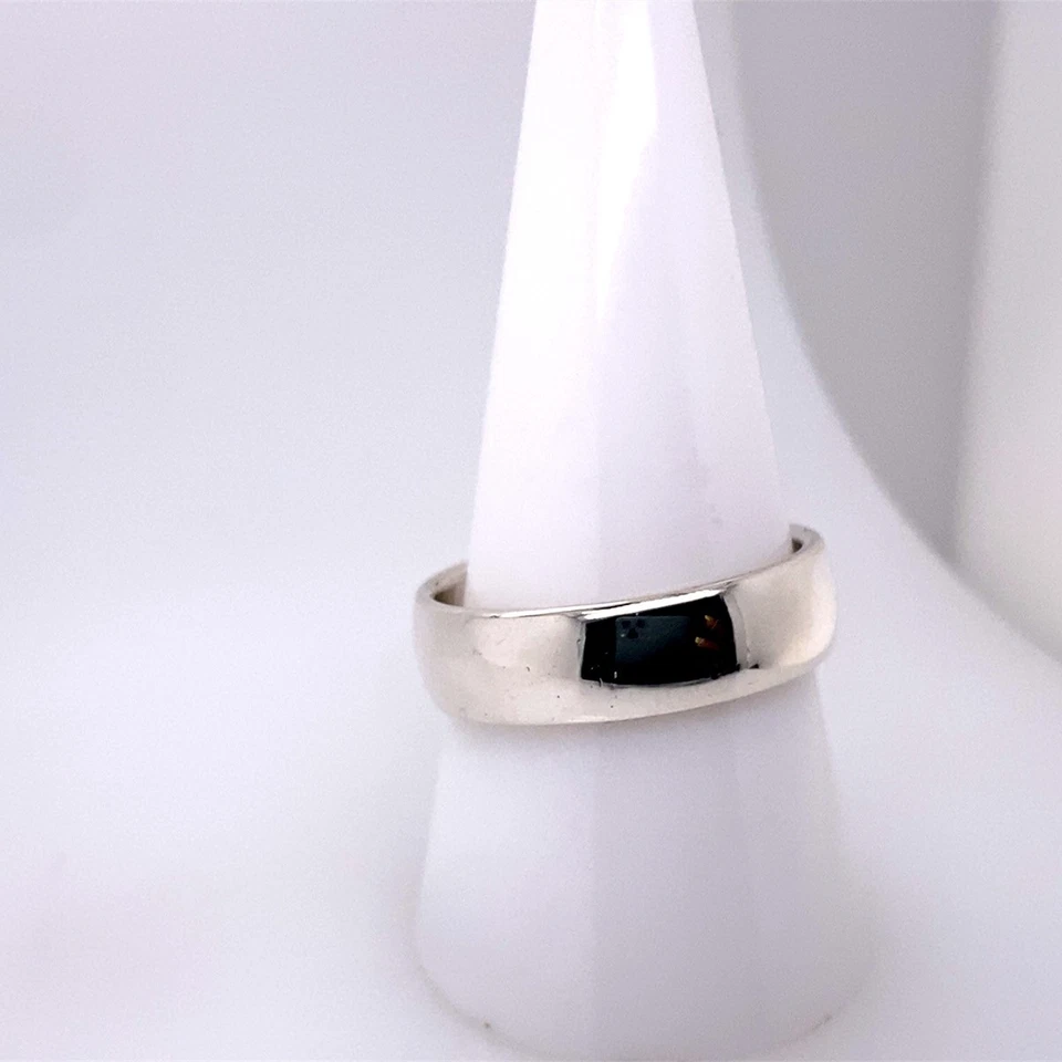 Anel de aliança de casamento de prata esterlina James Avery (DG7158435) - Imagem 4 de 4