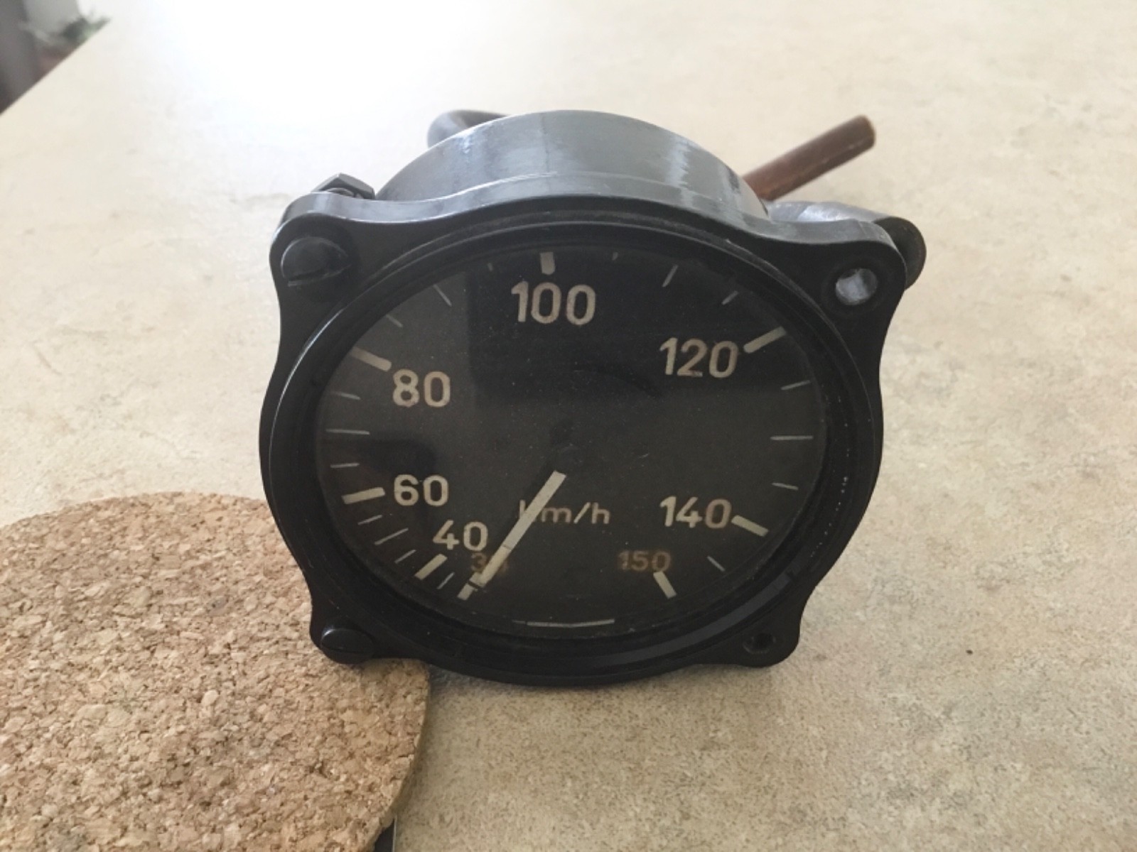 WWII Luftwaffe German aircraft instrument gauge indicator